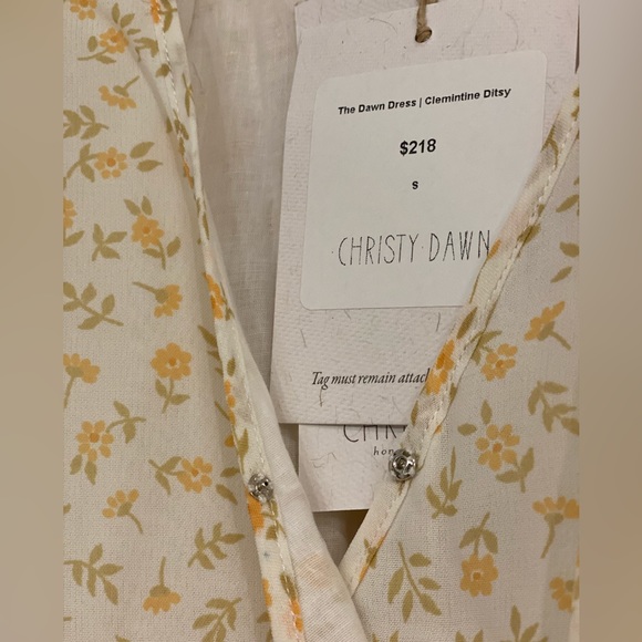 🚨 S O L D 🚨 NWT Christy Dawn Clementine Ditsy Dress small - Picture 16 of 17